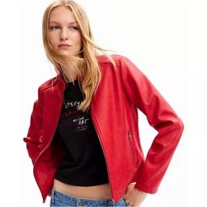 Desigual Slim Biker Moto Jacket